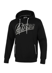 Bluza męska z kapturem czarna HOODED BLACK BRAND