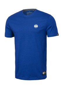 Koszulka męska PIT BULL T-SHIRT SMALL LOGO ROYAL BLUE