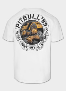 Koszulka męska PIT BULL T-SHIRT DRIVING WHITE