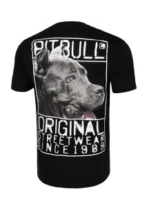 Koszulka męska PIT BULL T-SHIRT ORIGIN BLACK